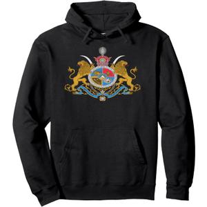 Iran Coat of arms Flag souvenir Iranian Persian Pullover Hoodie Iran Coat of arms Flag souvenir Iranian Persian Pullover Hoodie