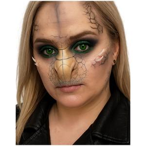 Libima Halloween Snake Nose Prosthetic Set Halloween Costume Latex Snake Costume Accessories Latex Prosthetic with Glue