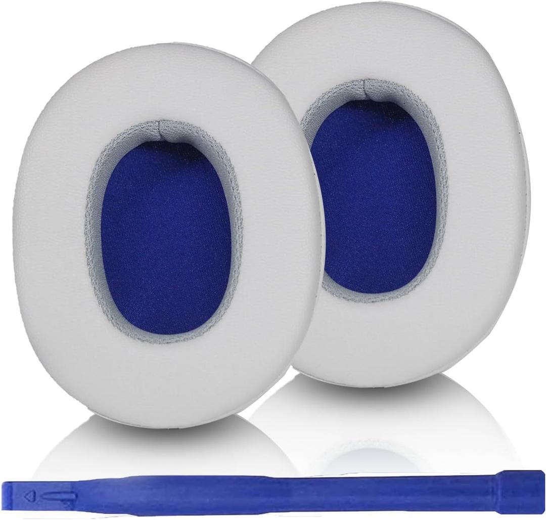 Adhiper Replacement Ear Pads - Crusher / ANC / Evo / Hesh / Venue Headphones (White)
