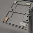 Better Living Aviva Shower Dispenser 3 Chamber, Wall Mount Shower Soap Dispenser for Bathroom Hotel Body Wash, Built-in Hooks, No Drill, Waterproof Shampoo Soap Dispenser, 3 x 11 oz, Satin Silver