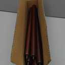 Haddockway Wooden Coat Rack Stand with 8 Hooks New Zealand Pine 3 Adjustable Coat Standing Tree Easy Assembly for Coats, Hats, Scarves and Handbags for Entryway, Hallway, Bedroom, Office (1 PC, Brown)