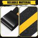 2" x 80ft Anti Slip Tape with Reflective Stripe, Adhesive Grip Non Slip Stair Treads Tape, Non Skid High Traction Adhesive for Stairs Step Ramps Boats Decks
