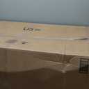 TV Tray, Folding TV Dinner Table, Adjustable Small C-Shaped End Tray for Eating, Foldable Slide Under Couch Side Table for Recliner, Living Room, Bedroom,No Assembly Required(White Marble)