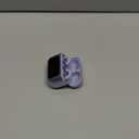 Clip On Earbuds, Open Ear Earbuds Wireless Bluetooth 5.4, Clip On Headphones with LCD Touchscreen, Lightweight Comfort Open Ear Headphones for Sports, Fitness, and Workouts, M100 Purple