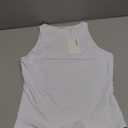 REORIA Women's Sexy Sleeveless Racer Back Halter Neck Bodysuit Tank Tops
 (Medium)