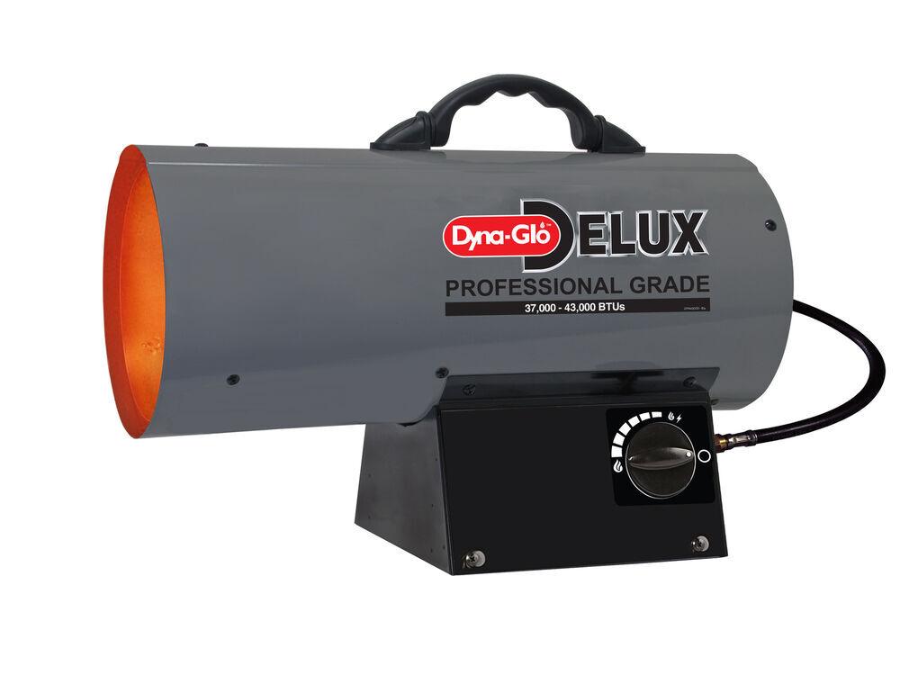 37K to 43K BTU Forced Air Propane Space Heater with 10 ft. Hose 