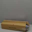 Industrial Double Curtain Rod for Windows 31 to 137 Inch, 1 Inch Heavy Duty Wrap Around Dual Curtain Rods, Adjustable Black Double Window Rods Telescoping for Windows, Living room, Sliding Glass Door