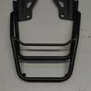 Mokuo Motorcycle Black Rear Luggage Rack Iron Luggage Storage Rack Carrier Compatible with 2016-2020 Honda Grom MSX125