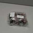 Atoden Flat Hair Clips Large Claw Clips for Thick Medium Thin Hair 8Pcs Square and Round Oval Non Slip Strong Hold Barrettes French Duckbill Accessories for Women Girls Matte Black Color