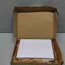 White Matte Invitation Pocket Folders With Envelopes For Wedding Engagement Bridal Shower Baby Shower Birthday 20 sets (white)