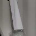 DEZ FURNISHINGS Cordless 1" Light Filtering Pleated Shade, Fabric, 43.5"W x 64"H, White