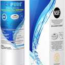 ICEPURE 4396508 Refrigerator Water Filter Compatible with Whirlpool 4396508, 4396510, Filter 5, EDR5RXD1, NL240V, WFL400, LC400V, 4392857, RWF0500A 1PACK
