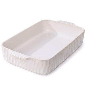 4.7QT Casserole Dishes for Oven, 9x13” Large Lasagna Pan, Ceramic Baking Dish, Rectangular Lasagna Pan Deep with Handles for Baking, Casserole, Kitchen, Thanksgiving Christmas Gift for Mother Father Women Men
