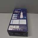 Hangsun Water Flosser Cordless Oral Irrigator Rechargeable Dental Water Jet HOC700 for Teeth Braces with 300ML Water Tank and 4 Jet Tips for Travel & Home Use