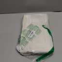 Bedside Caddy Organizer with Fixed Straps and Water Bottle Holder for Home, College Dorm, Hospital, Crib and Bunk Bed (2pcs White)