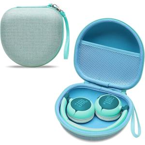 Kids Headphones Case Compatible with JBL Junior 320 / Junior JR 320BT / iClever BTH12 / HS19 / BTH26 / JoySpark-T5 / Candy Bila BH03 / EarFun/IMYB/MIDOLA MD-B01/Noot Kids Headphones, Green (Case Only)