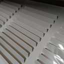 Steel Return Air Grill,Return Air Vent Cover (Duct Opening) Cold Air Return Vent Cover for Wall or Ceiling (30"W x 6"H Duct Opening)