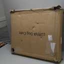 Steel Tube Heavy Anti-Bite Large Dog Crate with Mat Base, 48" L x 28" H Dog Crates for Medium Large Dogs, Big Dog Cage, Dog Kennel, Puppy Dog Playpen with Top, Pet Cage, Indoor, Black2