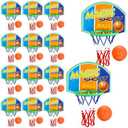 Gosodeny 12 Set Basketball party favors Mini Basketball Game Set Basketball's Present from Teacher Classroom Rewards Prizes Exchanges Basketball Party Favors
