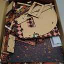 Book Nook Kit with Nightlight  Type-C and Battery Powered DIY Bookshelf Decor, Perfect for Home and Office GiftClassical Library