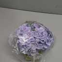 DILATATA Faux Hydrangea Large Artificial Purple Hydrangea Flowers 26" Real Touch Hydrangea Flowers Lifelike Silk Hydrangea Stems for Wedding Party Garden Home Decor-3pcs