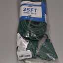 DEWENWILS 25 FT Green Outdoor Tri-Tap Extension Cord Splitter,Halloween Weatherproof 16/3 SJTW Power Cable for Outdoor String Light, Holiday Decoration and Landscaping Lights, ETL Listed, Pack of 2