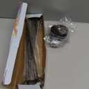 Urban Deco 16PK Table Number Holders Place Card Holders 12 Inch Table Card Holders Steel Card Holders for Photos, Food Signs, Memo Notes, Weddings, Restaurants, Birthdays(Black)