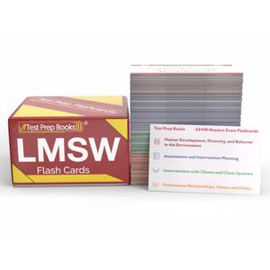 LMSW Exam Prep 2026-2027 Study Cards: ASWB Masters Social Work Review with Practice Test Questions [Full Color Cards]