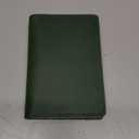 Jack&Chris Leather Passport Holder, Handmade Passport cover, Travel Wallet Cover Case for Men and Women, Leather Travel Documents Organizer Protector, JC107 (Green)