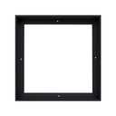 PIXY CANVAS Floater Frame 18x18 for 1-1/2 (1.5) inch Deep Canvas Paintings/Canvas Prints/Wood Canvas Panels/Wall Art/Wall Decor/Home Decor/Artwork (Black, 18 x 18 inch, Square)
