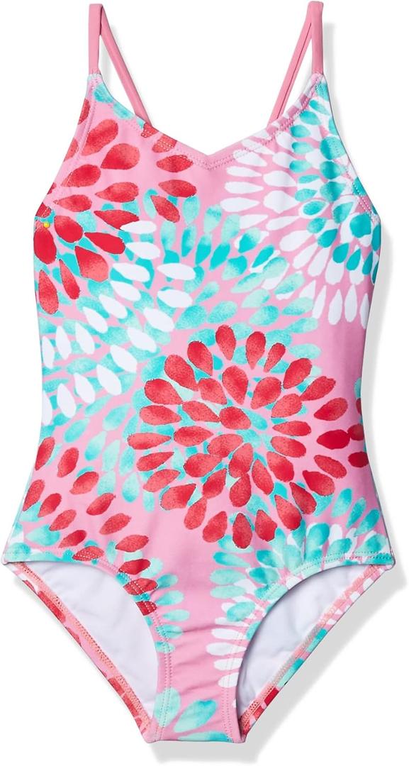 Kanu Surf Girls' Daisy Beach Sport one Piece Swimsuit (10)