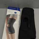 DonJoy Lateral J Patella Knee Support Brace with Hinge: Drytex, Left Leg, Medium