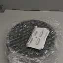 Lazy Susan Organizer 2 Tier - Turntable Spice Rack 12 inch Adjustable Metal Rotating Lazy Susan for Cabinet Pantry Kitchen Countertop Dining Table Cupboard Bathroom Vanity Storage Black