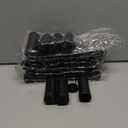 Jumbo Perm Rods, 28 pcs Black Color Perm Rods for Natural Hair Large Cold Wave Rods for Long Short Hair Hair Roller Hair Curlers Hairstyle Hairdressing Tools