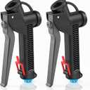 Threlaco 2 Pcs Heavy Duty Soft Wash Spray Gun – 18 GPM 365 PSI Sprayer with 1/2" NPT, Trigger Handle for Pressure Washing, Roof Cleaning, Concrete & Agricultural Use (Black)