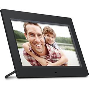 Aluratek 10" LCD Digital Photo Frame w/4GB Built-In Mem & USB SD/SDHC Support (ADMPF310F) Black