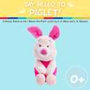 KIDS PREFERRED Baby Winnie The Pooh and Friends Stuffed Animal with Jingle and Crinkle, Piglet 14" 9 inch (Pack of 1)
