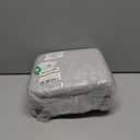 MyOwn Premium Cotton 6 Pack Towel Set for Bathroom, Contains 2 Bath Towels 28x55 inch, 2 Hand Towels 16x24 inch & 2 Wash Coths 12x12 inch, Ideal Everyday use, Compact & Lightweight - Light Grey