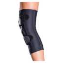 DonJoy Drytex Lateral J Buttress Universal Designed Patella Knee Support Brace with Aluminum Hinge for Left Leg (Large, Black)