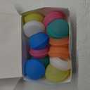 AROIC 12Pcs Reusable Water Balloons, Refillable Splash Balls for Kids and Adults, Soft Silicone Pool Beach Toys, Quick Fill Water Bombs for Summer Outdoor Games, Backyard Party Supplies Birthday Gifts