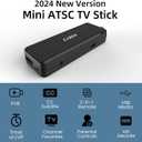 ZJBOX Digital Converter Box for TV,1080P ATSC tv Tuner Box with hdmi Output and 3RCA Cables Hidden Behind TVwith Power Adapter2-in-1 RemoteTV Program Recording&Playback,USB Media Player