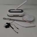 Cordless Electric Spin Mop, Electric Floor Cleaner with Water Sprayer & LED Headlight, 50mins Working Time, 290ml Water Tank, Adjustable Tube, Self-Propelled Multi-Surfaces Floor Mop for Home Cleaning