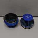 2PCS Motorcycle 55MM Air Intake Filter Universal Carburetor Air Filter Cleaner for Dirt Pit ATV SSR TTR Bike Breather Filter Fit for Many Different Carburetors (Blue 55MM)