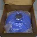 Vesici 2 Pack Extra Large Wide Mouth Funnel 2.5" x 10" Multi Purpose Filling Funnel Plastic Reusable for Water Softener Resin Tanks Carbon Media Jar Filling Use