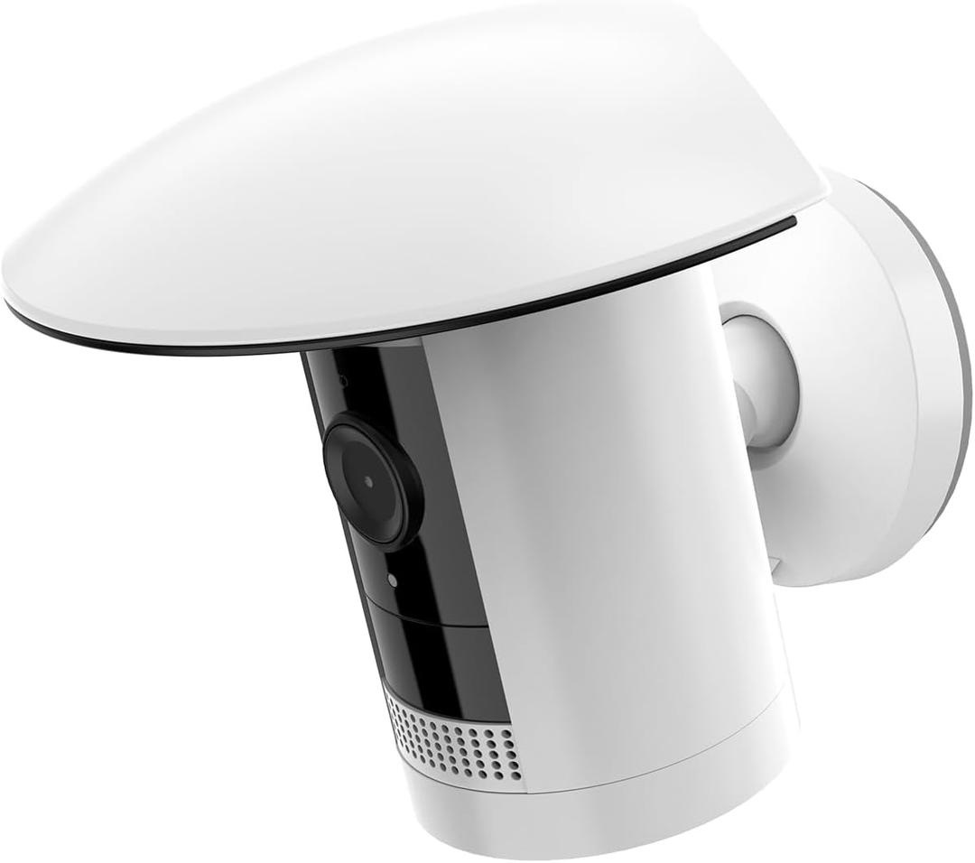 Holicfun UV and Rain Resistant Shade Cover for Stick Up Cam (White)