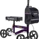 BlessReach Economy Knee Scooter, Steerable Knee Walker, Foldable Knee Scooters for Foot Injuries Adult Best Crutches AlternativeKnee Scooter for Adults Purple