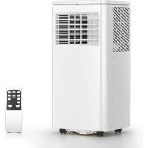 Antarctic Star Portable Air Conditioners, 8000 BTU, Portable AC with Cooling, Fan & Dehumidifier, AC Unit with Window Kits, Remote Control/LED Display, Sleep Modes, 24H Timer for Living Room, Bedroom