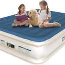 DIVON Air Mattress Full with Built in Pump,18’’Thicken Inflatable Mattress in 3 Mins,Foldable Blow Up Mattress,Portable Full Size Air Mattress for Camping,Travel&Floor,Air Bed for Adults,660lbs