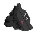 OE 1519127, Hazard Warning Light Button Lock Unlock Switch, Compatible with Ford B-MAX C-MAX Ecosport Fiesta Focus Kuga Transit