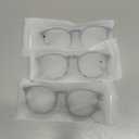 IBOANN Chic & Comfy Blue Light Glasses for Women - 3-Pack Round Frames, Screen-Ready Style with UV Protection Coating